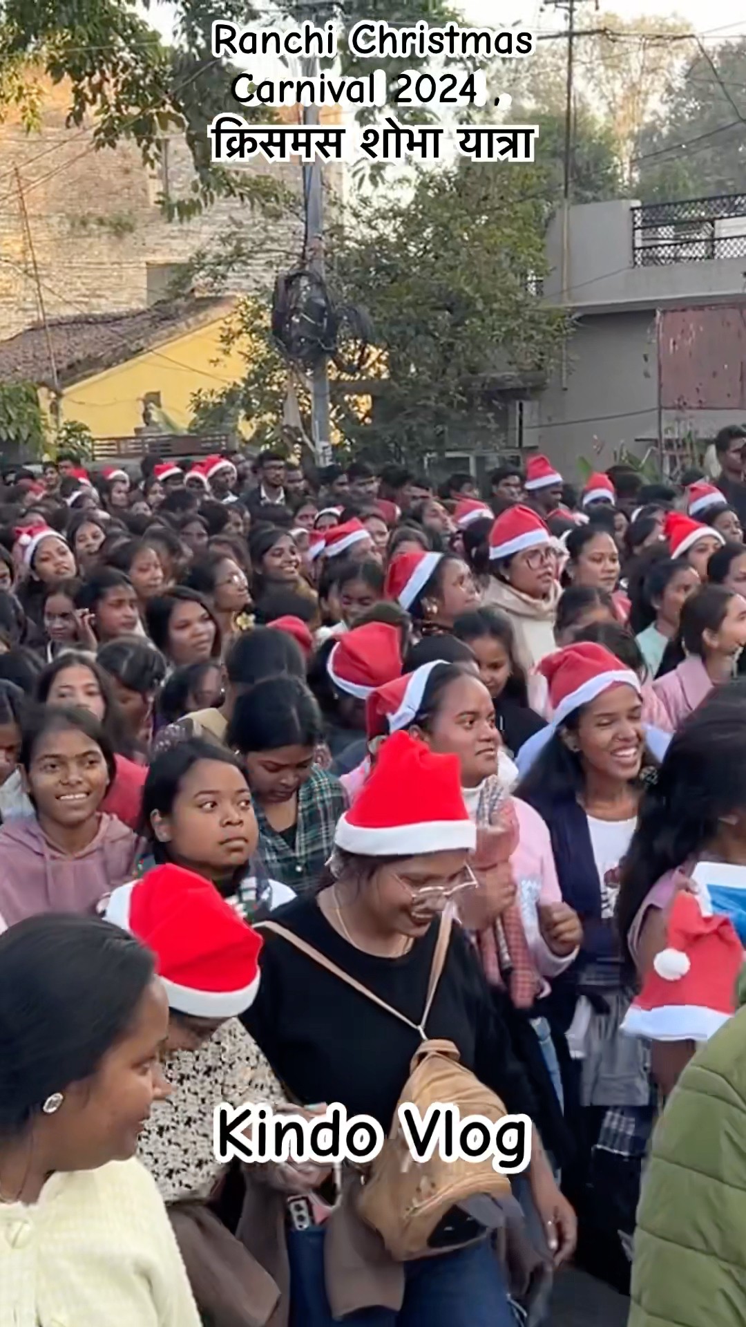 Ranchi Christmas Carnival 2024 , क्रिसमस शोभा यात्रा/video141